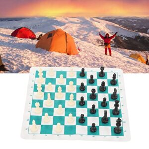 YYQTGG Travel Chess Set, Light Rollable Roll Up Chess Board Set for Picnic for Travel for Children(Wang Gao 65MM)