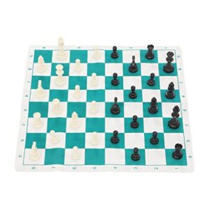 RiToEasysports Roll Up Chess Set,International Chess Set Travel Chess Game Set for Family Gatherings Travel (Wang Gao 75MM)