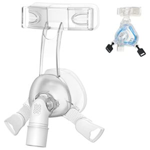 improved replacement frame/cushion for comfort g_el blue, includes small nasal cushion, clips & elbow, frame(no headgear), fits snugly full air seal, easy cleaning, supplied by medicolor
