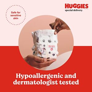 Hypoallergenic Baby Diapers Size 3 (16-28 lbs), Huggies Special Delivery, Fragrance Free, Safe for Sensitive Skin, 25 Ct (Pack of 2)