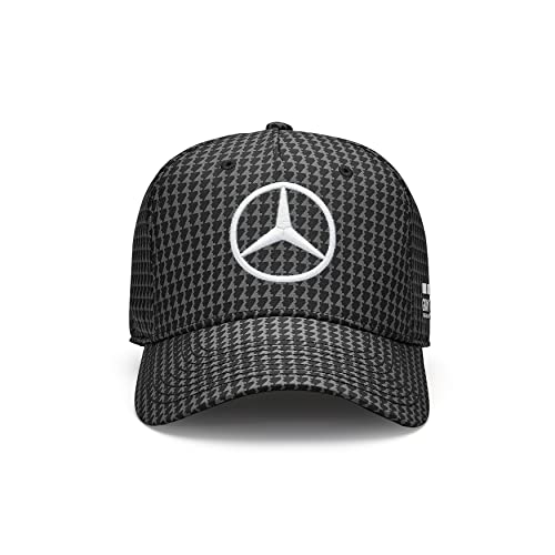 Mercedes AMG Petronas Formula One Team - Kids 2023 Lewis Hamilton Driver Hat - Black - Size: One Size