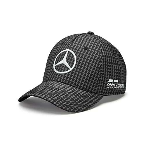 Mercedes AMG Petronas Formula One Team - Kids 2023 Lewis Hamilton Driver Hat - Black - Size: One Size