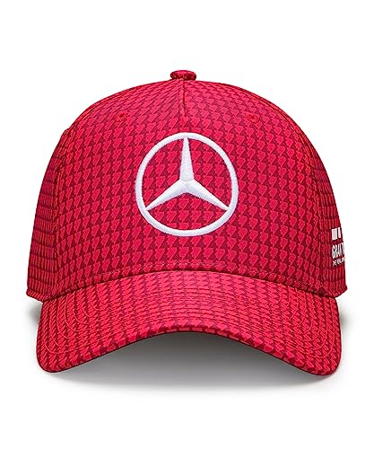 Mercedes AMG Petronas Formula One Team - 2023 Lewis Hamilton Driver Hat - Apple Red - Unisex - Size: One Size