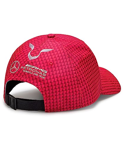 Mercedes AMG Petronas Formula One Team - 2023 Lewis Hamilton Driver Hat - Apple Red - Unisex - Size: One Size