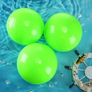 4 Pcs 9 Inch Water Resistance Ball for Low Impact Full Body Pool Workout Water Pool Aerobics Equipment Aquatic Fitness Equipment Weight Balls or Teen Adults Kids Passing Games Sports Exercise