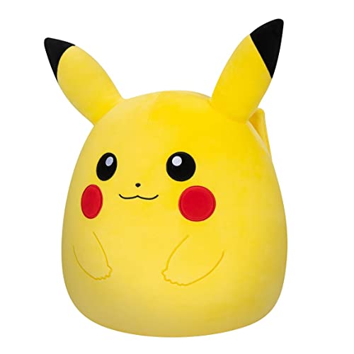 Squishmallow Pokemon Pikachu Stuffed Animal Plush Toy 10" (Pikachu)