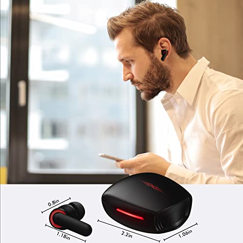 Couple Wireless Earbuds Open Ear Bluetooth 5.3 Headphone for iPhone 14 Pro Max 13 Samsung Galaxy Z Fold 4 S23 S22 Ultra S20 S21 Oneplus Google Bluetooth Stereo Sound Noise-canceling Earphones with Mic