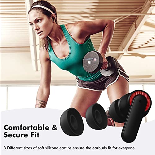 Couple Wireless Earbuds Open Ear Bluetooth 5.3 Headphone for iPhone 14 Pro Max 13 Samsung Galaxy Z Fold 4 S23 S22 Ultra S20 S21 Oneplus Google Bluetooth Stereo Sound Noise-canceling Earphones with Mic