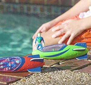 WAHU Aqua Rocket Green/Blue Water & Pool Toy - Glides Up to 30' Underwater - Ages 5 and Up