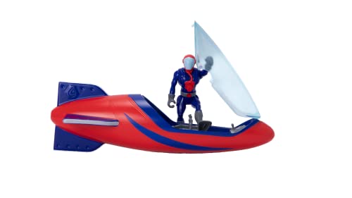 WAHU Aqua Rocket Red/Blue Water & Pool Toy - Glides Up to 30' Underwater - Ages 5 and Up