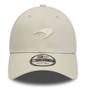 new era mclaren racing 9forty adjustable cap (cream)