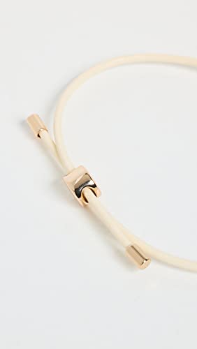 Tory Burch Women's Miller Slider Bracelet, Tory Gold/Ivory, One Size