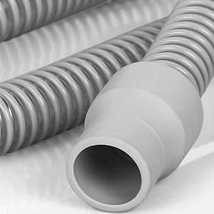 resplabs Hose - 6 feet gray Hose - Universal Tube Compatible with All ResMed and Philips Respironics Machines - 1 Pack