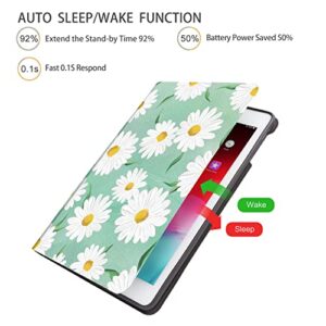 iPad Air 2 Case, iPad Air Case, iPad 9.7 Case for iPad 5th/6th Generation Case 2017/2018, Lightweight Soft Shockproof iPad Cover Free-Angle Viewing with Adjustable Stand Auto Wake/Sleep, Daisy