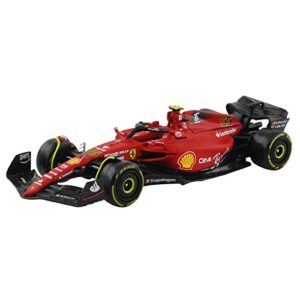 bburago ferrarii f1-75#55 sebastian vettel 2022 1/43 diecast model car 36832