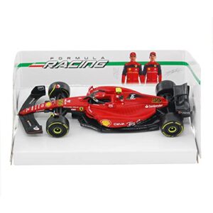 Bburago Ferrarii F1-75#55 Sebastian Vettel 2022 1/43 Diecast Model Car 36832