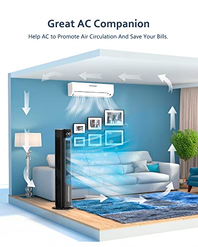 Evaporative Air Cooler, 3-IN-1 Multifunctional Air Cooler Fan, Air Cooler for Room, 4 Modes, 12H Timer, 90° Oscillation, 1.3 Gal Water Tank, Remote Control, 4 Ice Packs, 42" for Room Home Office