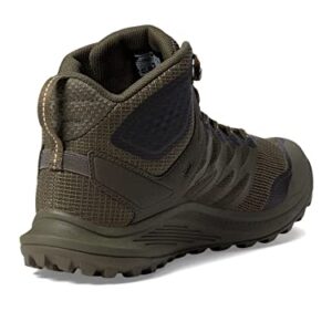 Merrell Men's Nova 3 Tactical Mid Waterproof Military Boot, Dark Olive, 11