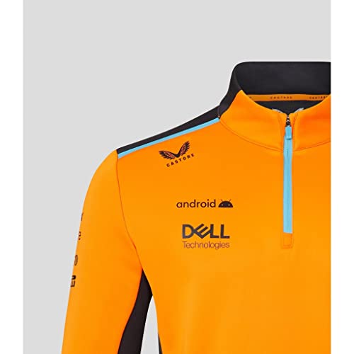 McLaren F1 Men's 2023 Team Quarter Zip Midlayer Jacket