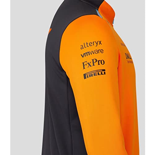 McLaren F1 Men's 2023 Team Quarter Zip Midlayer Jacket