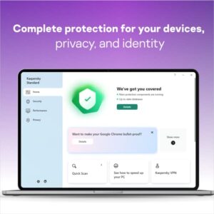 Kaspersky Premium Total Security 2023 | 10 Devices | 3 Years | Anti-Phishing and Firewall | Unlimited VPN | Password Manager | Parental Controls | 24/7 Support | PC/Mac/Mobile | Online Code