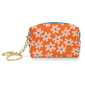 studio oh! forget me not key chain pouch coin purse, 3.5 in x 2 in x 2 in
