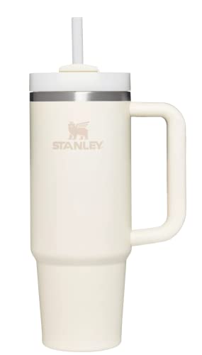 The Quencher Stainless Steel H2.0 Flowstate™ Tumbler | 30 OZ Cream