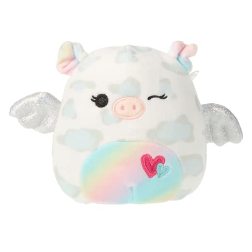 Squishmallows Kellytoy 2023 Valentines Charaka The Pig 5"