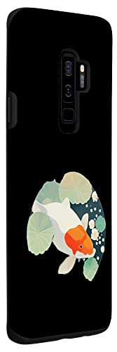 Galaxy S9+ koi carp close up lilly pad japanese culture lotus flower Case