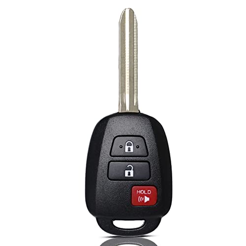 Key Fob Remote Replacement Fits for Toyota 2013 2014 2015 2016 2017 2018 2019 2020 2021 RAV4/2016-2019 Tacoma/ 2013-2019 Prius C Keyless Entry Remote Control HYQ12BDM HYQ12BEL H CHIP 89070-42820/42D30