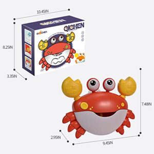 Crabby Bubble Bath Toy for Toddlers - Automatic Bubble Maker with 12 Children's Songs - Sing-Along Bath Bubble Machine for Baby, Toddler and Kids - Fun Bathtub Toy for Endless Bubble Play