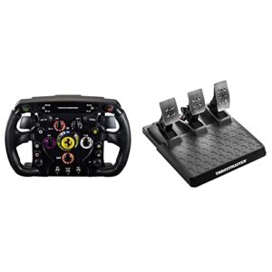 thrustmaster f1 racing wheel add on (xbox series x/s, one, ps5, ps4, pc) & t-3pm racing pedals (ps5, ps4, xbox series x/s, one and pc)