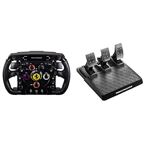 Thrustmaster F1 Racing Wheel Add On (XBOX Series X/S, One, PS5, PS4, PC) & T-3PM Racing Pedals (PS5, PS4, Xbox Series X/S, One and PC)