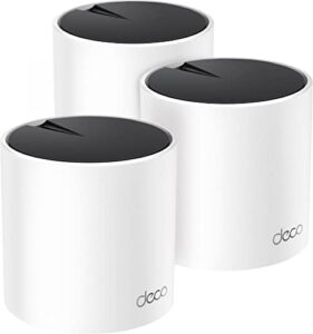 tp-link - deco x25 ax1800 dual-band whole home mesh wi-fi 6 system (3-pack) - white (renewed)