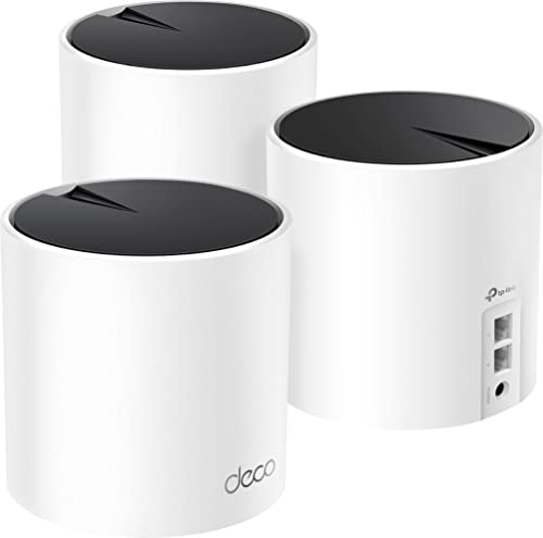 TP-Link - Deco X25 AX1800 Dual-Band Whole Home Mesh Wi-Fi 6 System (3-Pack) - White (Renewed)
