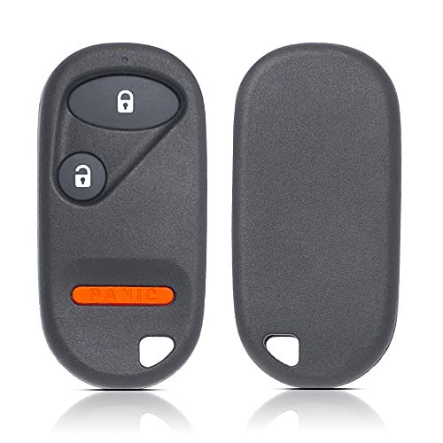 Key Fob Remote Replacement Fits for Honda Civic 2001 2002 2003 2004 2005 / Honda Pilot 2003 2004 2005 2006 2007 NHVWB1U523 / NHVWB1U521 Keyless Entry Remote Control 72147-S5A-A01