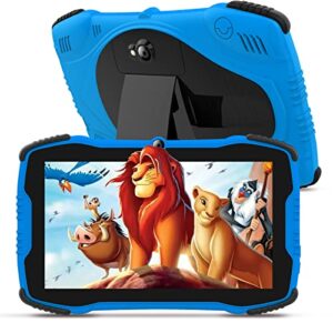 kids tablet 7 inch tablet for kids 2gb 32gb android 11.0 toddler tablet for toddlers, childrens tablet with wifi dual camera kid-proof case kids learning tablet parental control youtube netflix
