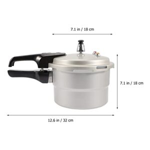 Operitacx Pressure Cooker 10 Quart Aluminum Pressure Cooker Mini Small Cooking Pot Gas Steamer Electric Ceramic Stove Safety Pressure Cooker For Induction All Cooktops 3L Pressure Canner