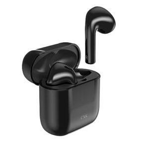 bluetooth earbuds, environmental noise cancellation 4 mic call noise cancelling ear buds stereo sound deep bass bluetooth headphones ipx6 waterproof true wireless earbuds for sport and working