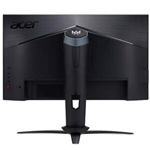 Acer Predator 27" UHD 3840 x 2160 IPS Gaming Monitor | AMD FreeSync Premium | 160Hz | Up to 0.5ms | HDR600 | Delta E<1 | TUV/Eyesafe | USB Type-C, DP 1.4 & 2 x HDMI 2.1 | XB273K LVbmiipruzx