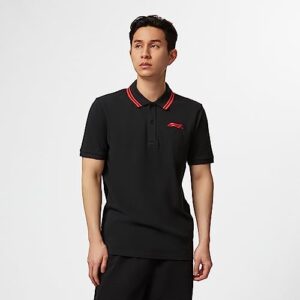 Formula 1 - Official Merchandise - F1 Mens Logo Polo - Black - Size: XL