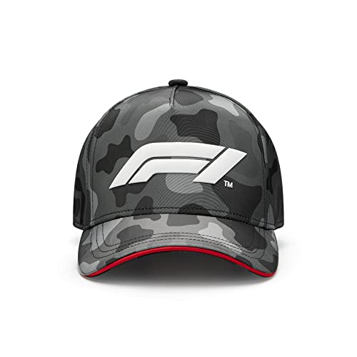 Formula 1 - Official Merchandise - F1 Camo Hat - Unisex - Black - Size: One Size