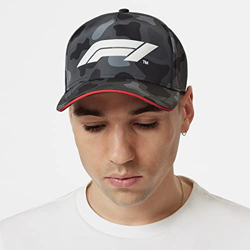 Formula 1 - Official Merchandise - F1 Camo Hat - Unisex - Black - Size: One Size