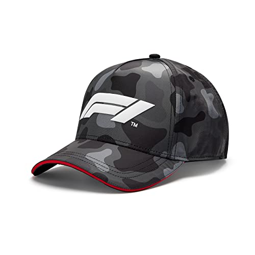 Formula 1 - Official Merchandise - F1 Camo Hat - Unisex - Black - Size: One Size