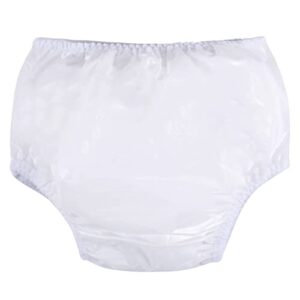 Gerber Unisex Baby Toddler 8 Pack Waterproof Diaper Cover, White, 2T