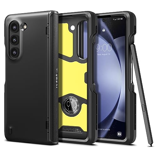 Spigen Slim Armor Pro Pen Edition Designed for Galaxy Z Fold 5 Case (2023) - Black