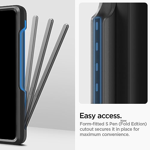 Spigen Slim Armor Pro Pen Edition Designed for Galaxy Z Fold 5 Case (2023) - Black