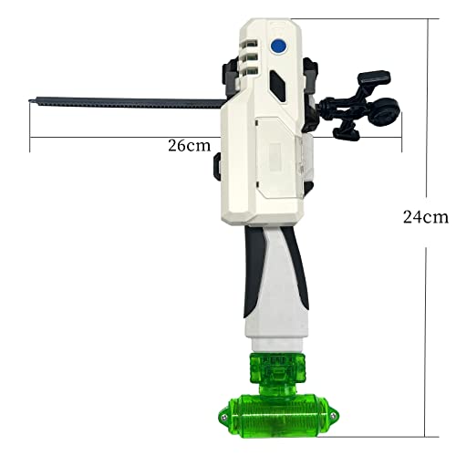 Gytobyte Bey Spinning Top Launcher and Handle Set, with Sound and Light Handle and Shock Absorber