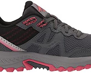 Saucony Women's Excursion TR14 Running Shoe, Charcoal/Coral, 10 W US