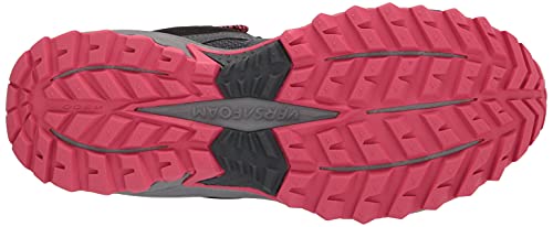 Saucony Women's Excursion TR14 Running Shoe, Charcoal/Coral, 10 W US